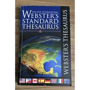 The New International Webster's Standard Thesaurus Paperback 2006 Homeschool
